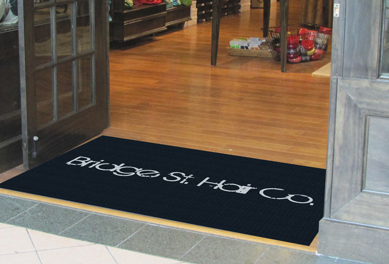 Bridge St. Hair Co. 4 x 6 Floor Impression - The Personalized Doormats Company