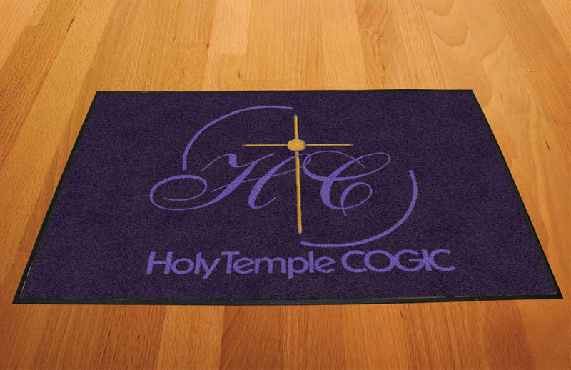 Holy Temple 2 X 3 Rubber Backed Carpeted HD - The Personalized Doormats Company