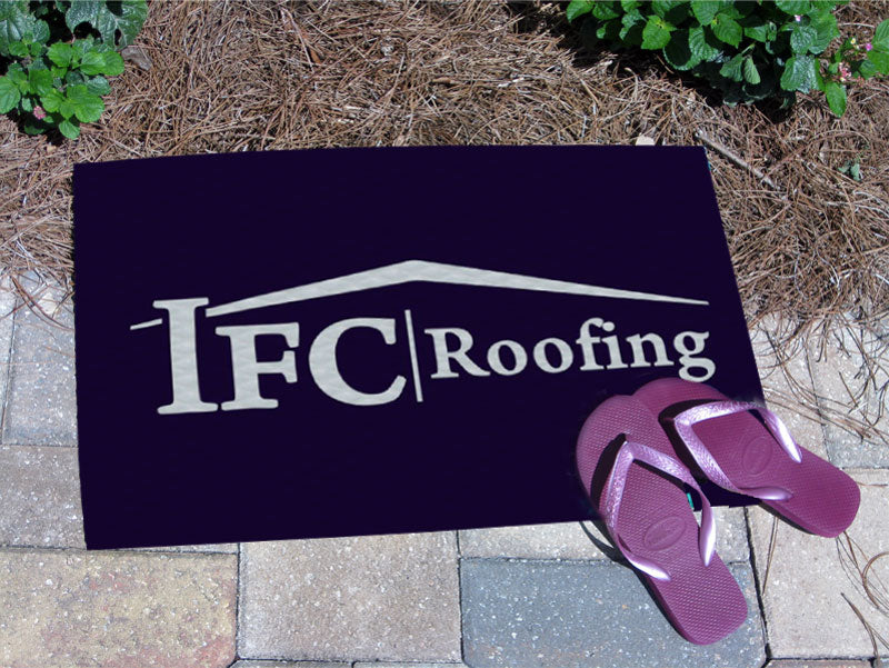 IFC Roofing & Construction 18 X 24 Floor Impression - The Personalized Doormats Company