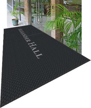 Alexander Hall 4 X 8 Rubber Scraper - The Personalized Doormats Company
