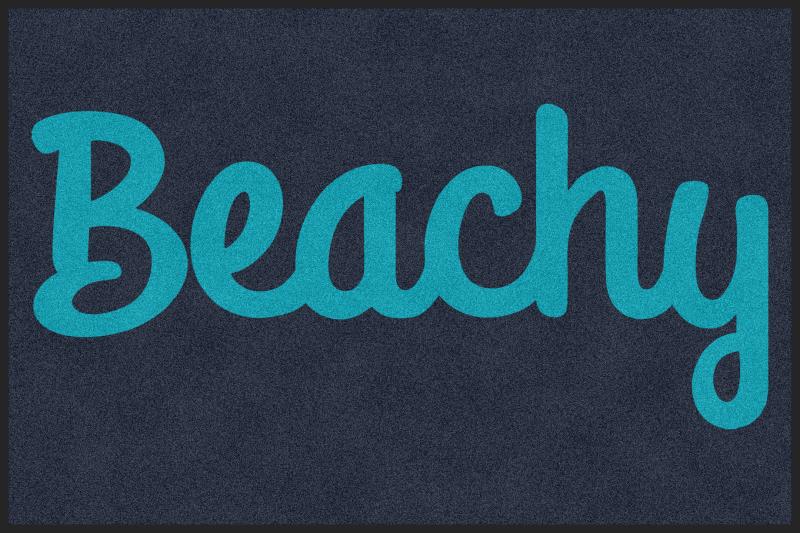 Beachy 2 4 x 6 Custom Plush 30 HD - The Personalized Doormats Company