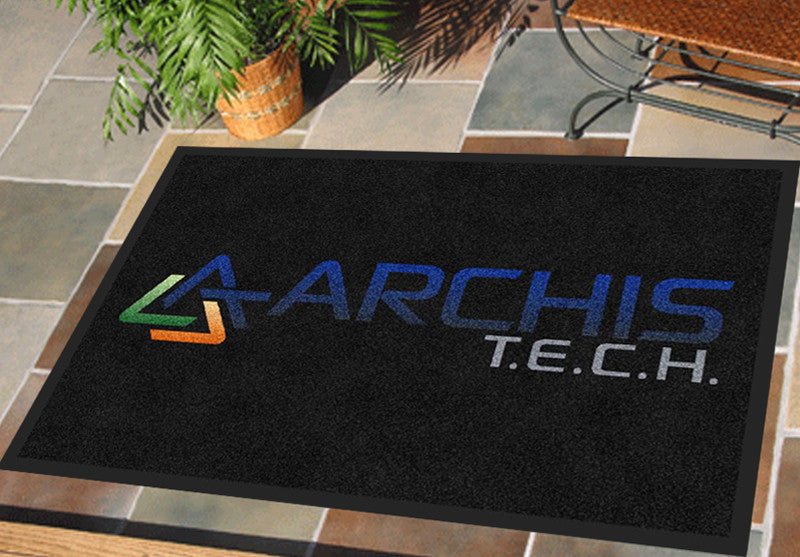 ARCHIS T.E.C.H. 2 X 3 Rubber Backed Carpeted HD - The Personalized Doormats Company