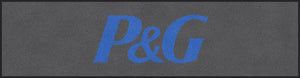 P&G Logo 33"X126"