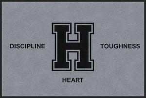 Hephzibah High 2 X 3 Rubber Backed Carpeted HD - The Personalized Doormats Company