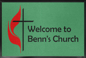 Benn's Church Welcome Mat