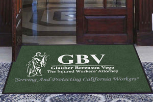 Glauber Berenson Vego 3 X 5 Rubber Backed Carpeted HD - The Personalized Doormats Company