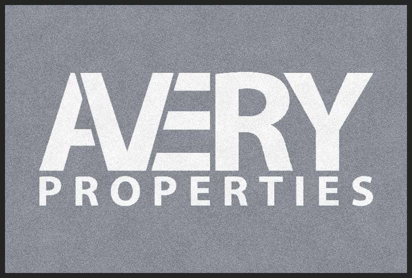 Avery Properties LLC 2 X 3 Rubber Backed Carpeted HD - The Personalized Doormats Company