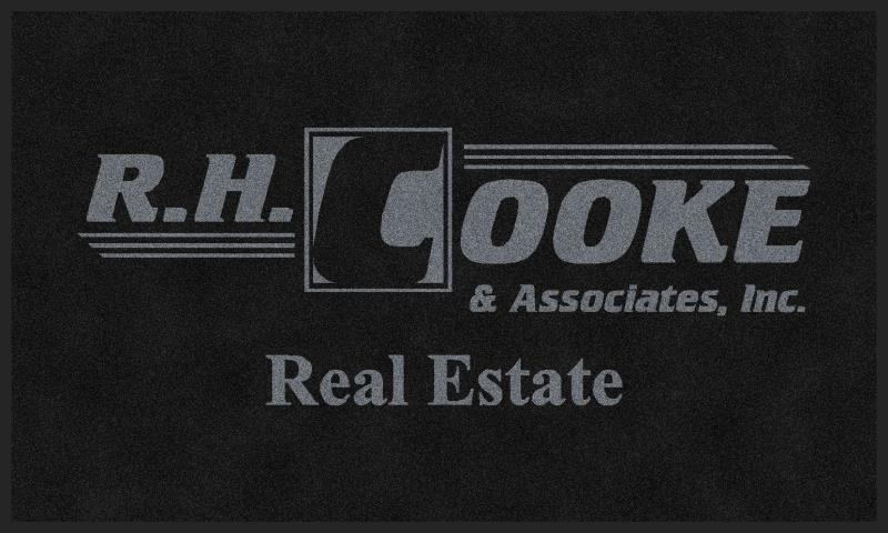 RH Cooke Entry Logo Carpet