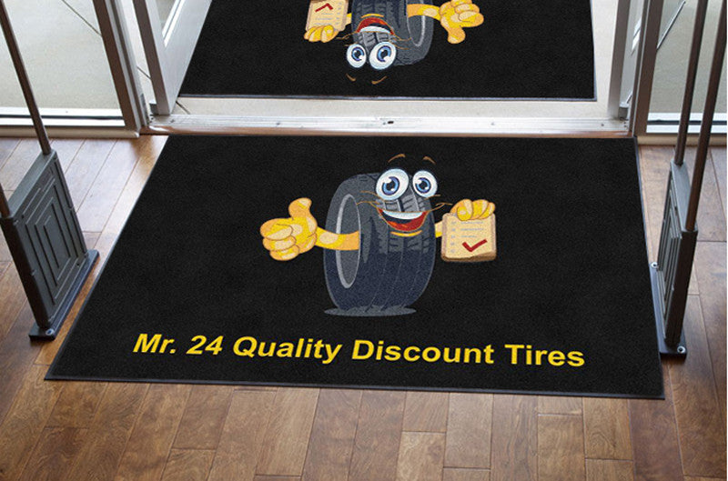 Jamilla Stephenson 4 X 6 Rubber Backed Carpeted HD - The Personalized Doormats Company