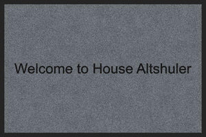 seth altshuler §-2 X 3 Rubber Backed Carpeted HD-The Personalized Doormats Company