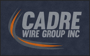 Cadre Wire Group 5 X 8 Rubber Backed Carpeted HD - The Personalized Doormats Company