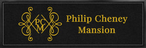 50F 24" X 68" BBG Gold Logo & Text