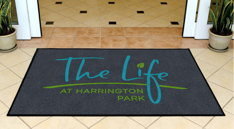 Harrington 3 X 5 Rubber Backed Carpeted HD - The Personalized Doormats Company