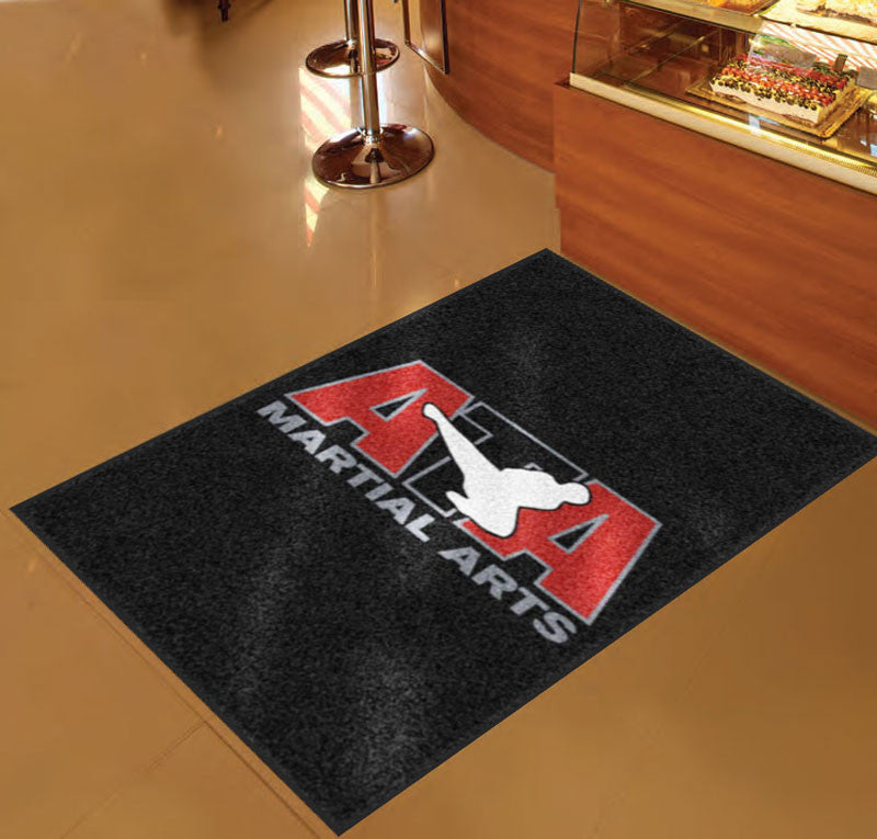 ATA Floor Mat 3 X 5 Rubber Backed Carpeted HD - The Personalized Doormats Company