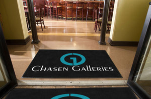 Chasen Galleries 4 X 6 Rubber Backed Carpeted HD - The Personalized Doormats Company