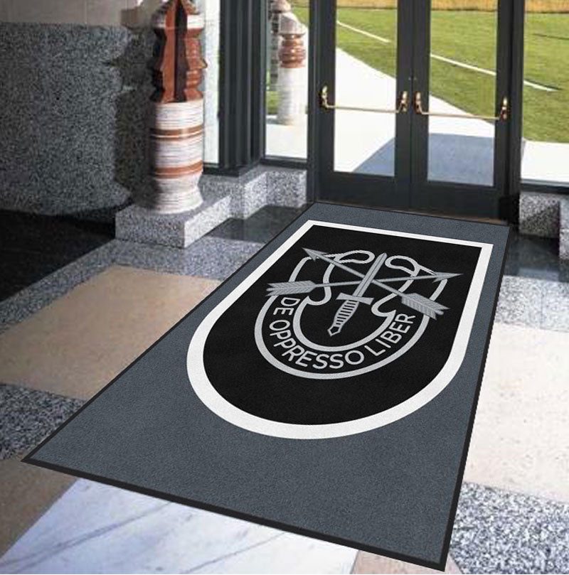 5th GRP opresso 5 X 8 Rubber Backed Carpeted HD - The Personalized Doormats Company