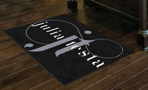 Julia Testa 3 X 4 Rubber Backed Carpeted HD - The Personalized Doormats Company