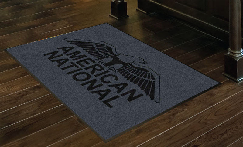 American National 3 X 4 Rubber Backed Carpeted HD - The Personalized Doormats Company