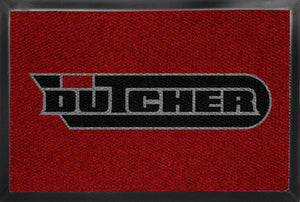 Dutcher Martial Arts 2x3 mat 2 x 3 Luxury Berber Inlay - The Personalized Doormats Company
