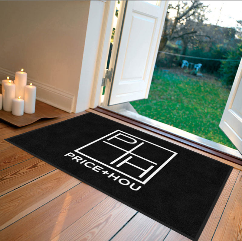 Homes by Price + Hou 2 X 3 Rubber Backed Carpeted HD - The Personalized Doormats Company
