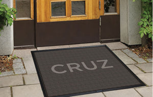 CRUZ 3 X 3.33 Luxury Berber Inlay - The Personalized Doormats Company