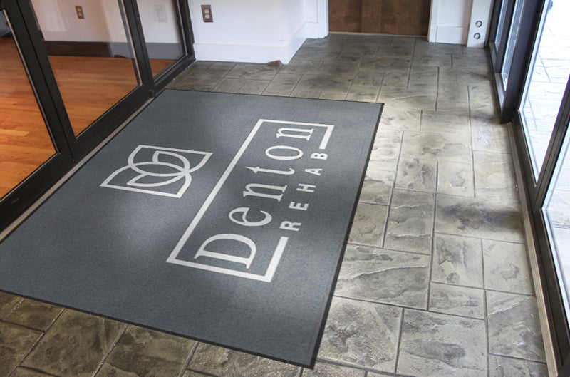 Denton Rehab Custom Logo Mat