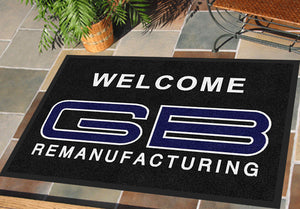 GB_Remanufacturing.ai 2 X 3 Rubber Backed Carpeted - The Personalized Doormats Company