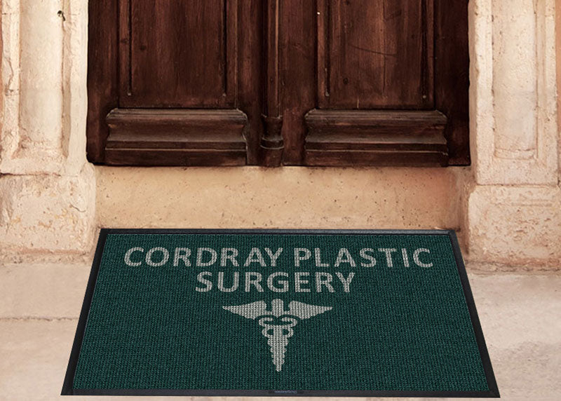 Cordray Plastic Surgery Outdoor 2 X 3 Waterhog Inlay - The Personalized Doormats Company