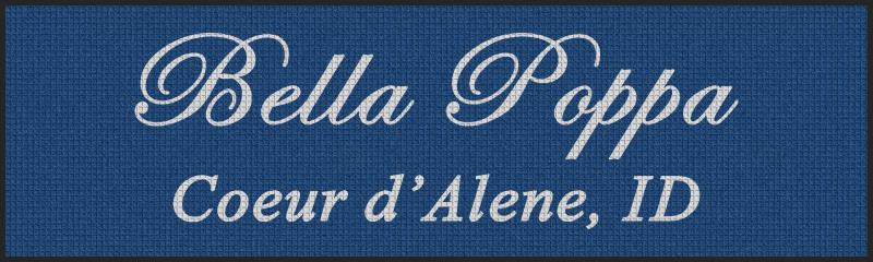 Bella Poppa 3 X 10 Waterhog Inlay - The Personalized Doormats Company