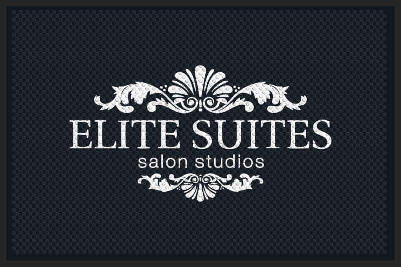 Elite Suites Salon Studios 4 X 6 Rubber Scraper - The Personalized Doormats Company