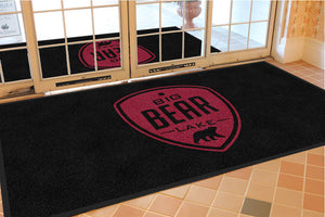 Big Bear Lake 4 X 8 Rubber Backed Carpeted HD - The Personalized Doormats Company