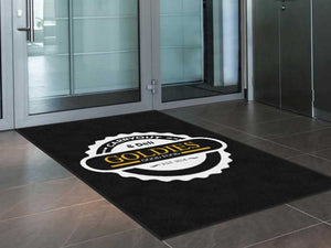 Goldies § 4 X 6 Rubber Backed Carpeted - The Personalized Doormats Company