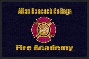 Allan Hancock Fire Academy 2 X 3 Waterhog Impressions - The Personalized Doormats Company