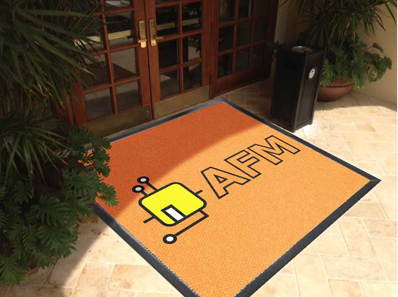 AFM Test 10 X 10 Luxury Berber Inlay - The Personalized Doormats Company