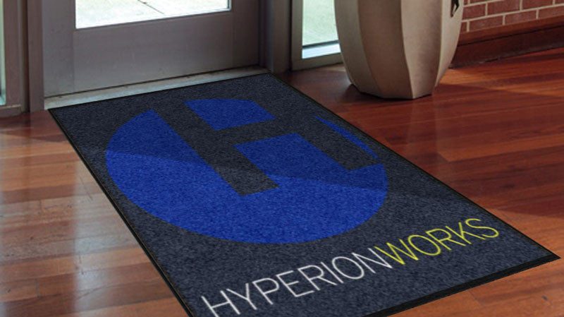 Hyperion Works 3 x 4 Custom Plush 30 HD - The Personalized Doormats Company