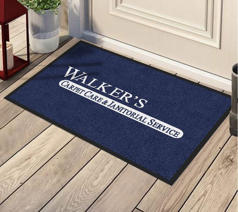 Walker's Carpet Care and Janitorial Serv 2 X 3 Rubber Backed