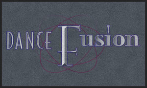 Dance Fusion 3 X 5 Rubber Backed Carpeted HD - The Personalized Doormats Company