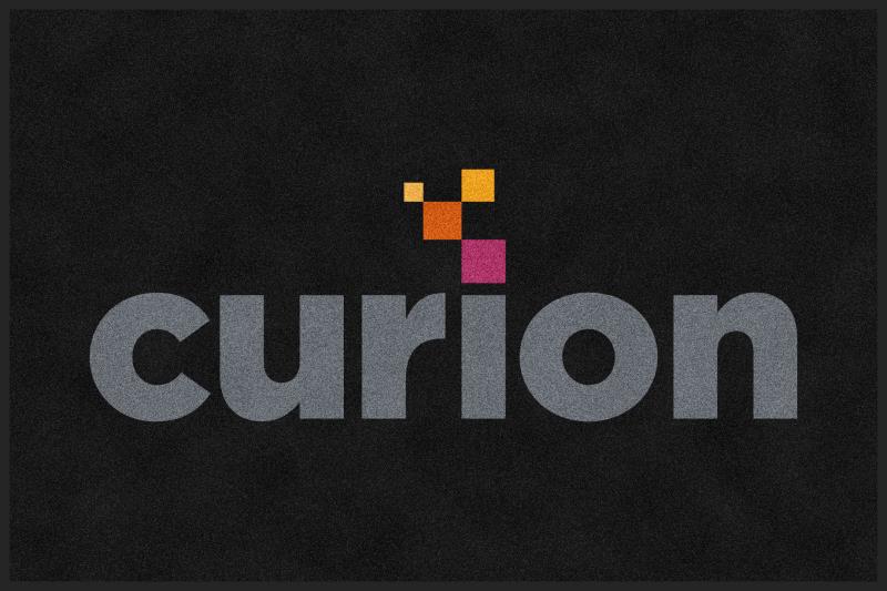 Curion 4 X 6 Rubber Backed Carpeted HD - The Personalized Doormats Company