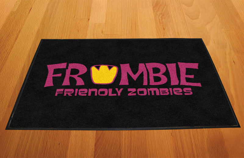 Frombie 2 X 3 Rubber Backed Carpeted HD - The Personalized Doormats Company