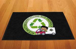 Ace Mattress Recycling 2 X 3 Rubber Backed Carpeted HD - The Personalized Doormats Company