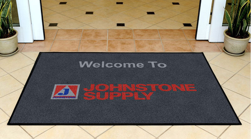 Johnstone Supply Pleasantville 3 x 5 Rubber Backed Carpeted HD - The Personalized Doormats Company