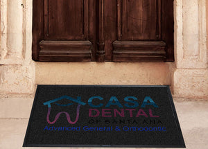 Casa dental 2 X 3 Waterhog Impressions - The Personalized Doormats Company