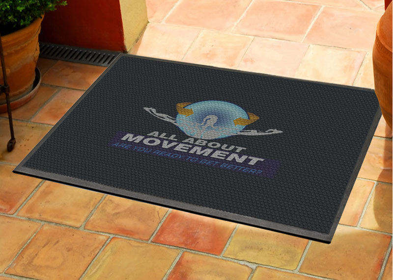 All About Movement 2.5 X 3 Rubber Scraper - The Personalized Doormats Company