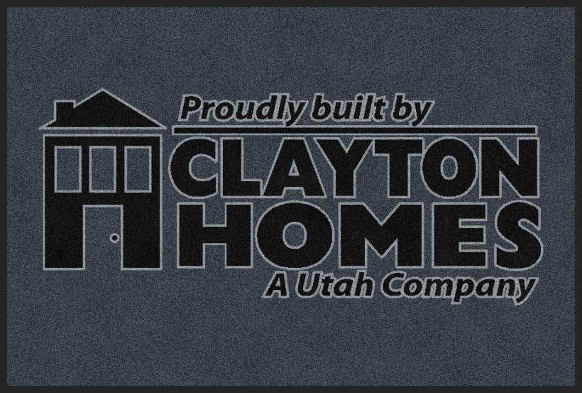 Clayton Homes 2 X 3 Rubber Backed Carpeted HD - The Personalized Doormats Company