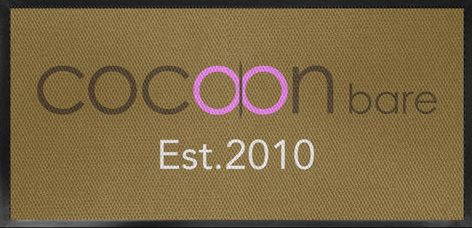 COCOON Bare § 2 X 4 Luxury Berber Inlay - The Personalized Doormats Company