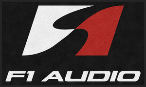 F1 Audio 3 x 5' Custom Plush 30 HD - The Personalized Doormats Company