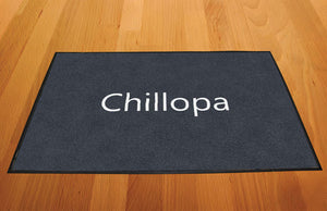 Chillopa 2 X 3 Rubber Backed Carpeted HD - The Personalized Doormats Company