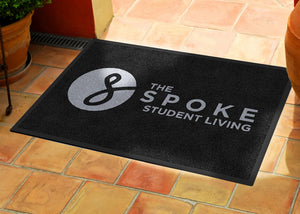 58728 - 24x36 - Spoke 2 X 3 Rubber Backed Carpeted HD - The Personalized Doormats Company