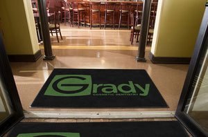 grady entry 4 X 6 Rubber Backed Carpeted HD - The Personalized Doormats Company