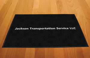 JACKSON TRANSPORTATION SERVICE LLC 2 X 3 Rubber Backed Carpeted HD - The Personalized Doormats Company